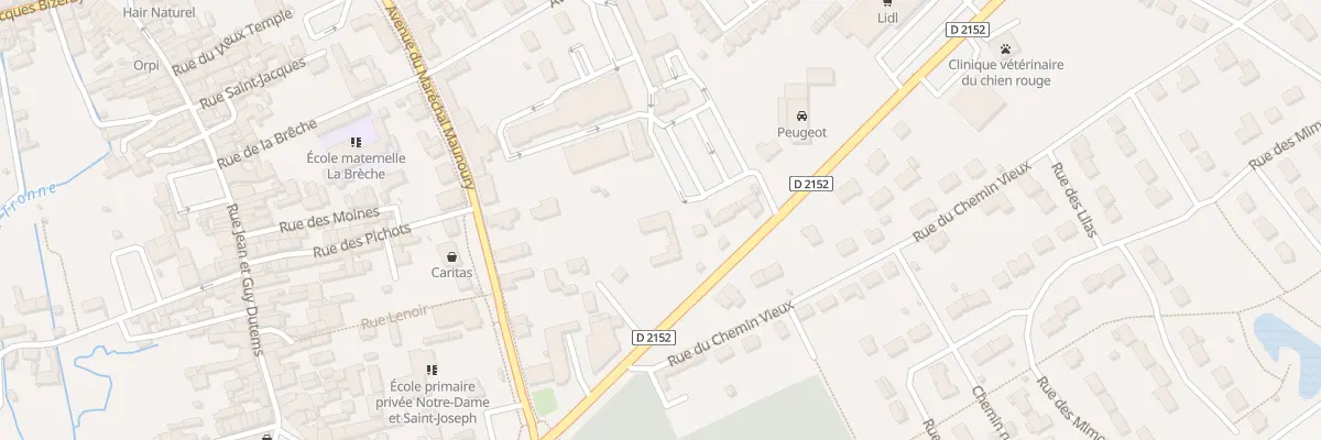 Plan du 5 Rte d’Orléans à Mer
