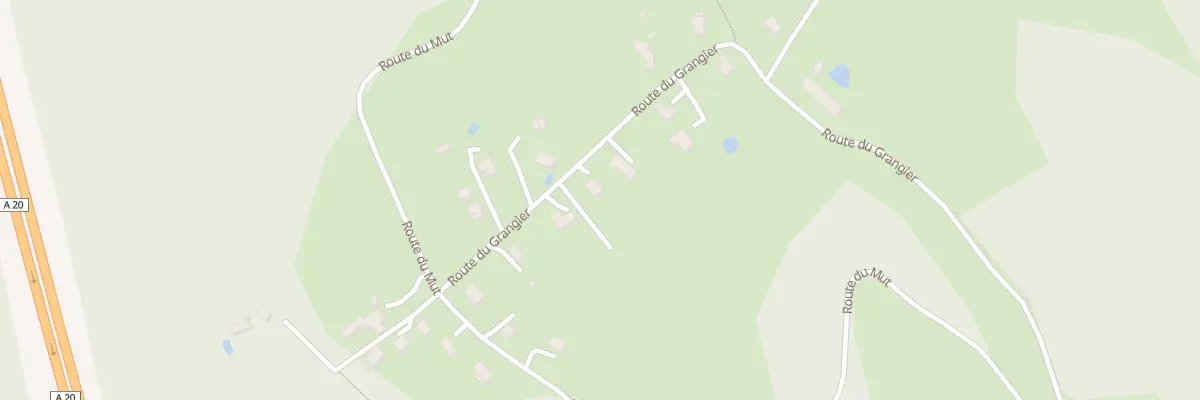 Plan du 158 Rte du Grangier à Pinsac