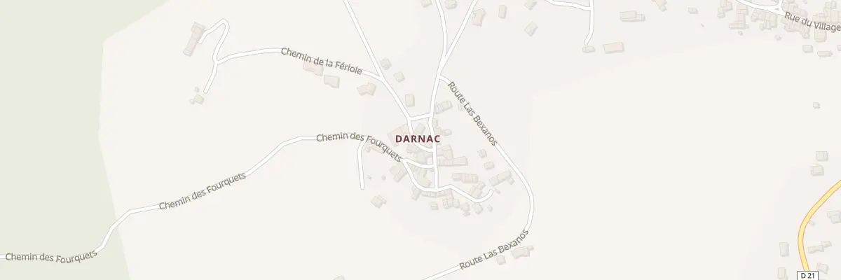 Plan du 346 Darnac Village à Serres-sur-Arget