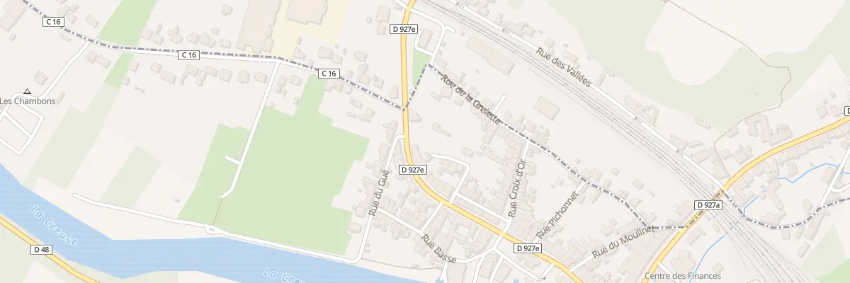 Plan du 94 Rue Jean-jacques Rousseau à Argenton-sur-Creuse