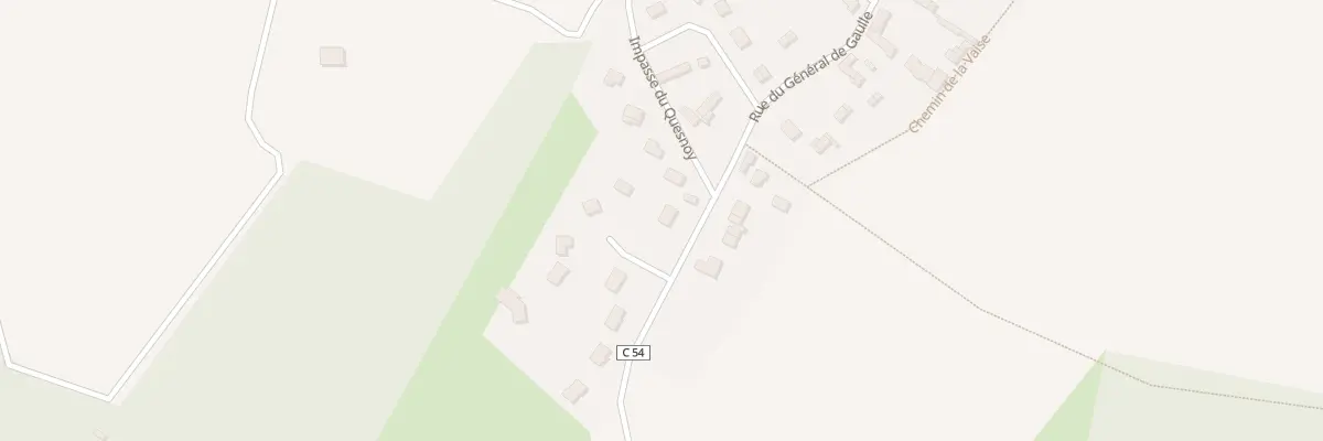 Plan du 36 Rue General de Gaulle à Suzay