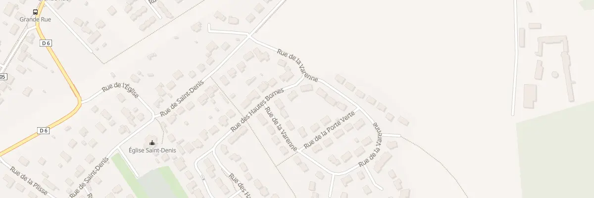 Plan du 4 Rue des Hautes Bornes à Champhol