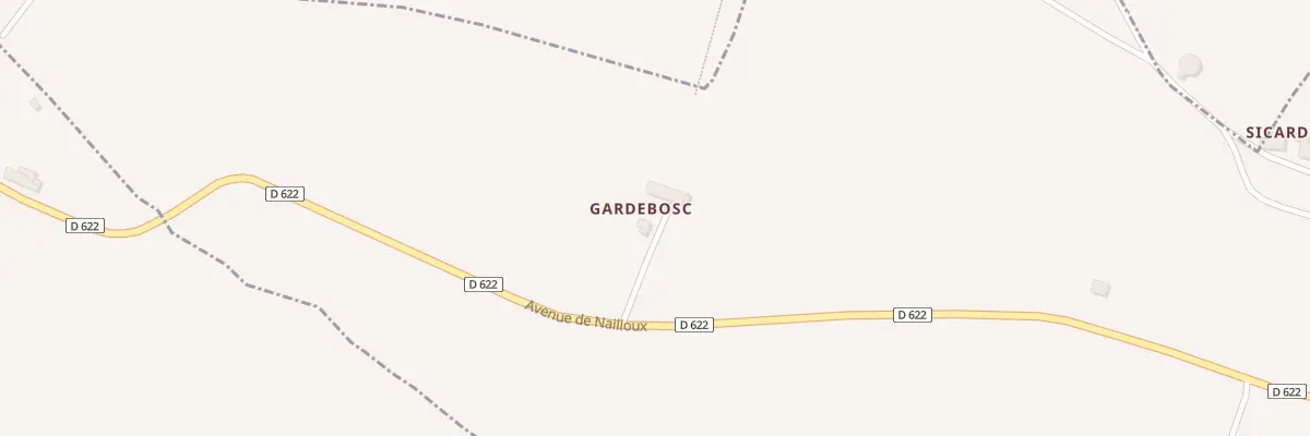 Plan du 76 Gardebosc à Vigoulet-Auzil