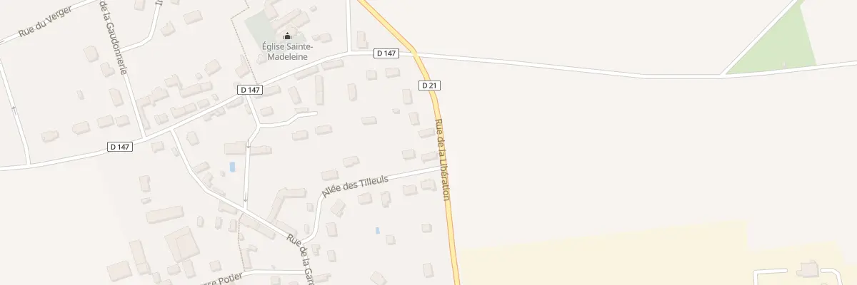 Plan du 10 Rue de la Libération à Marchezais