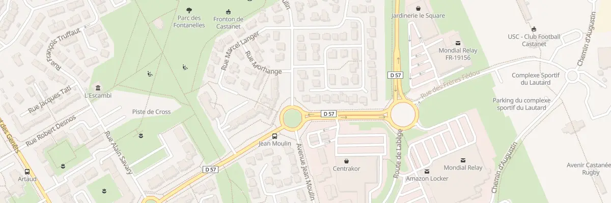 Plan du 6 Rue Simone de Beauvoir à Rebigue