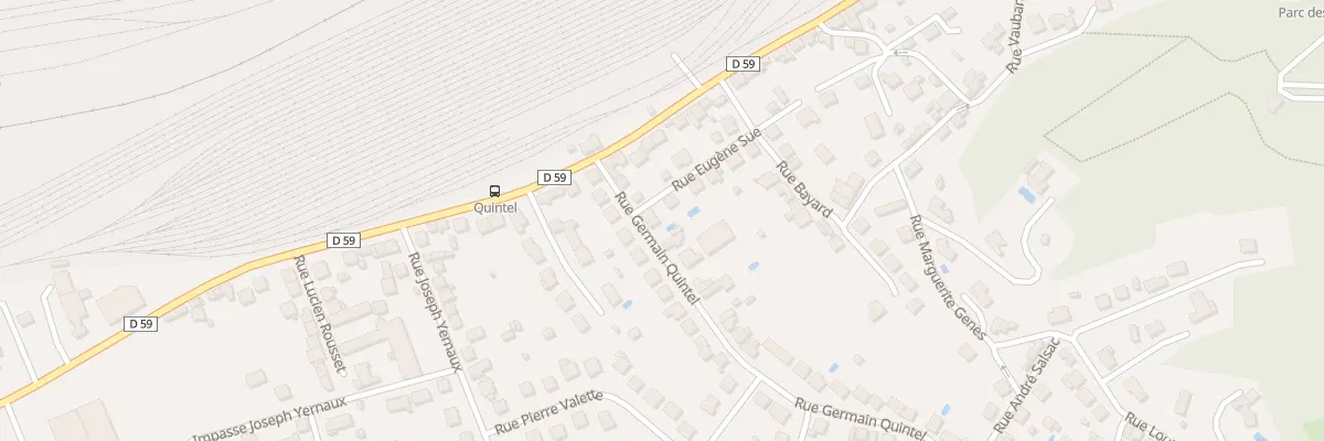 Plan du 7 Rue Germain Quintel à Brive-la-Gaillarde
