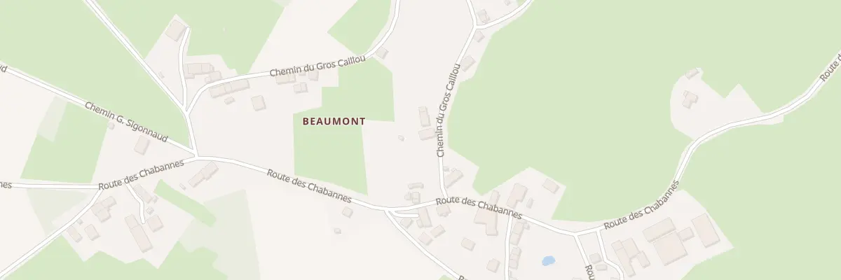 Plan du 9 Beaumont à Saint-Sébastien