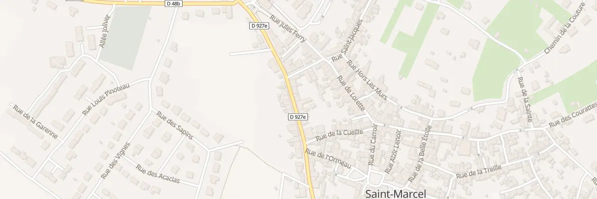 Plan du 34 Rue de Verdun à Saint-Marcel
