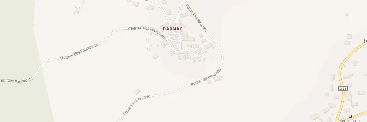 Plan du 326 Darnac Village à Serres-sur-Arget