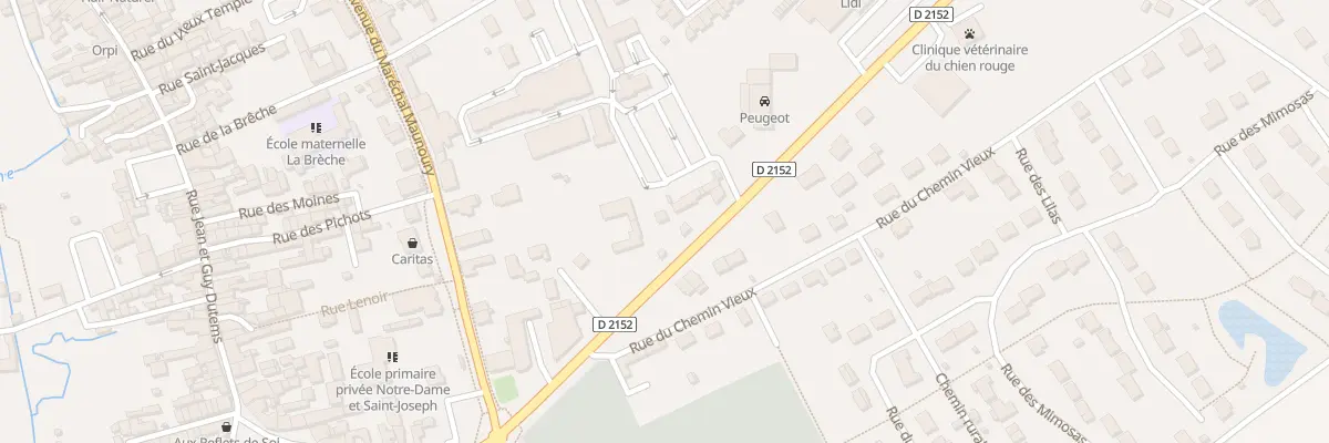 Plan du 7 Rte d’Orléans à Mer