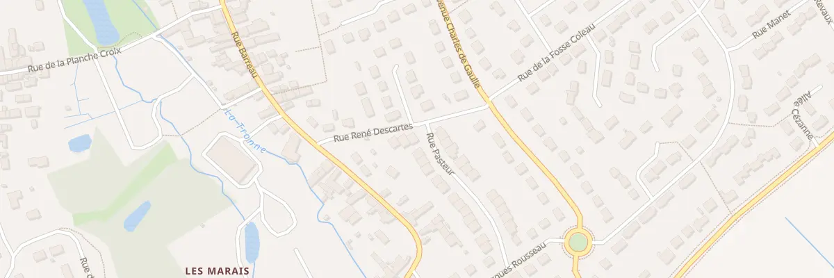 Plan du 6 Rue René Descartes à Mer