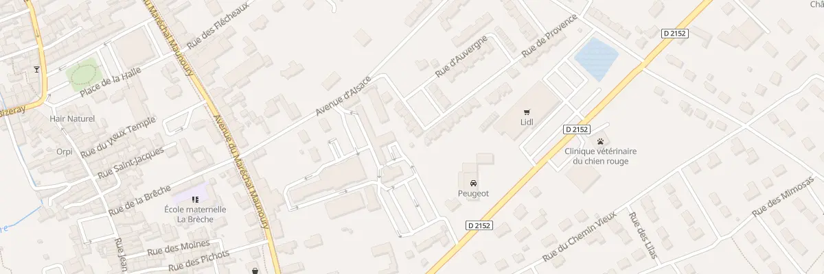 Plan du 33 Rue de Provence à Mer
