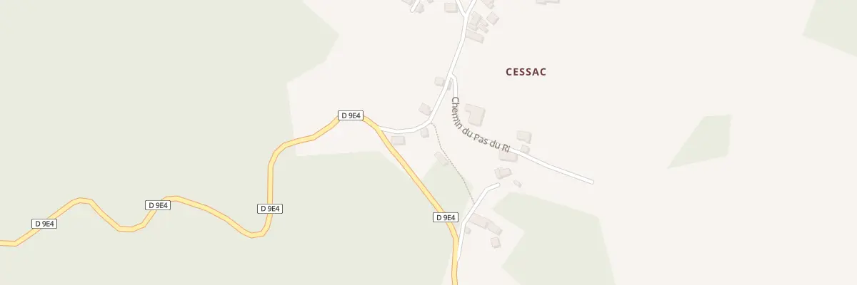Plan du 5085 Cessac à Estivaux