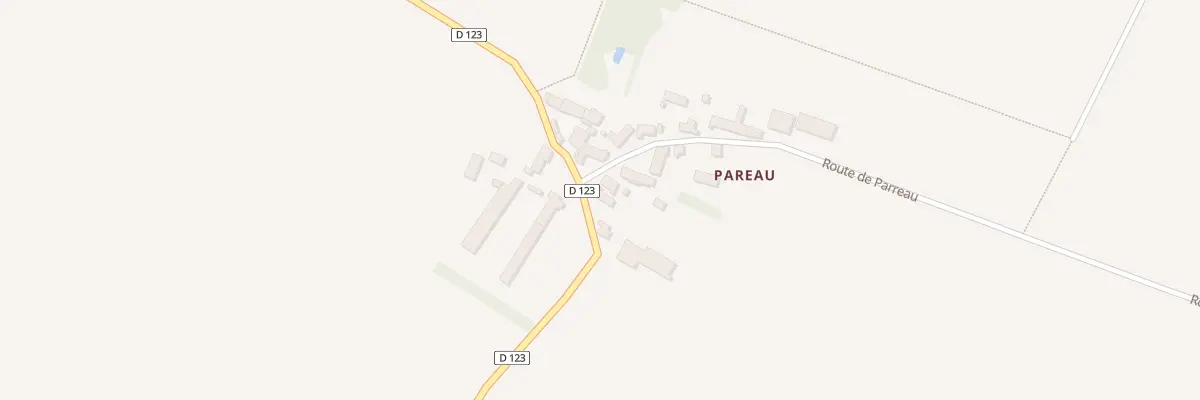 Plan du 4 Parreau à Villampuy