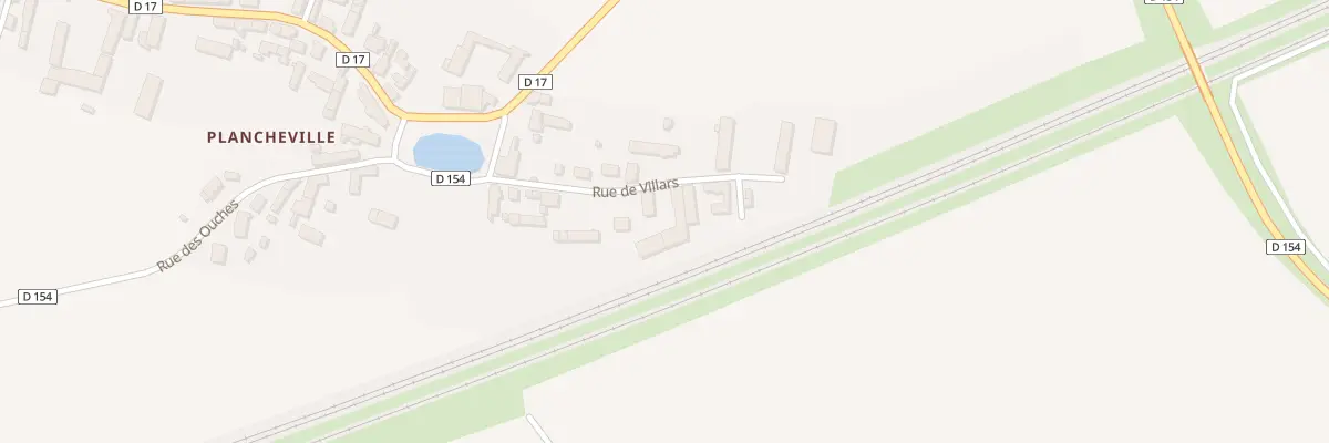 Plan du 8 Rue de Villars au Gault-Saint-Denis
