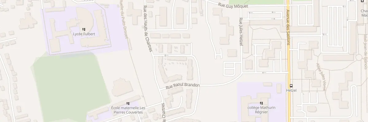 Plan du 29 Rue Raymond Isidore à Chartres