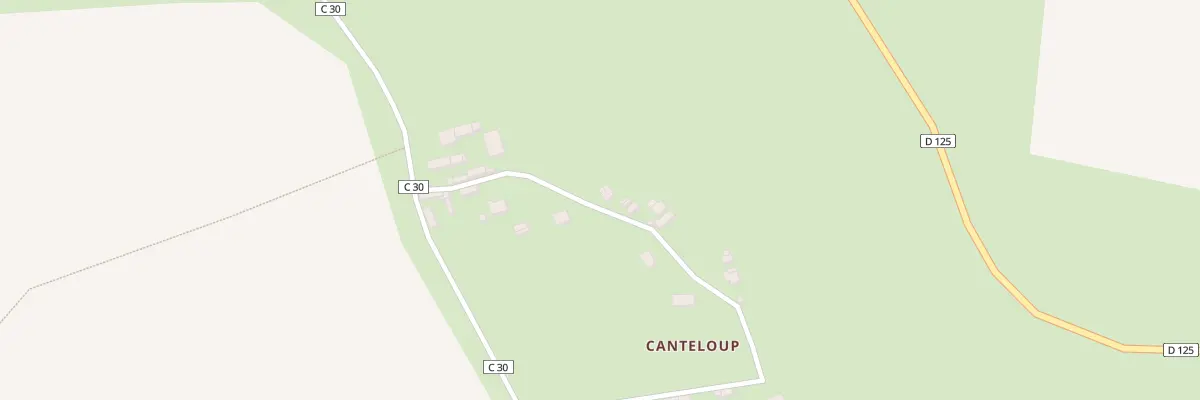 Plan du 38 Hameau de Canteloup à Harquency