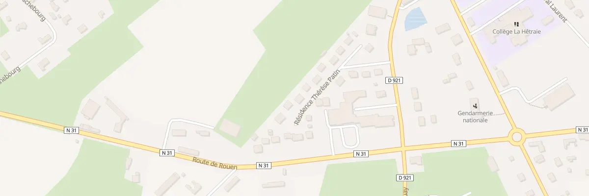 Plan du 8 Res Therese Patin à Mauquenchy