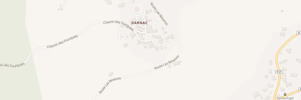 Plan du 358 Darnac Village à Serres-sur-Arget