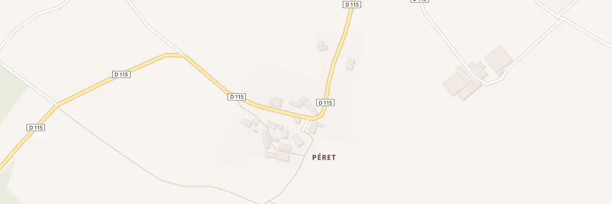 Plan du 8 Peret à Saint-Denis-des-Murs