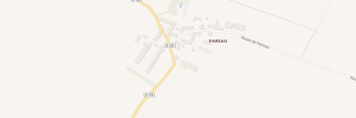 Plan du 2 Parreau à Villampuy
