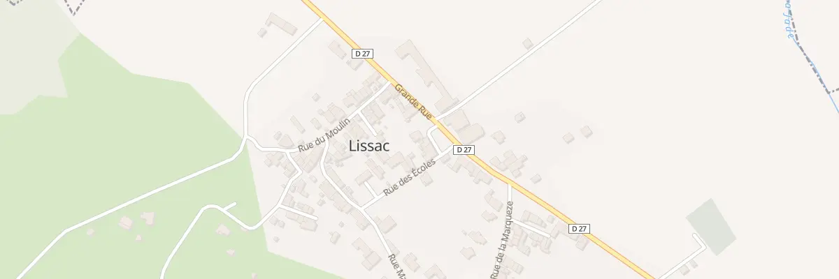 Plan du 7 Pl de la Republique à Lissac