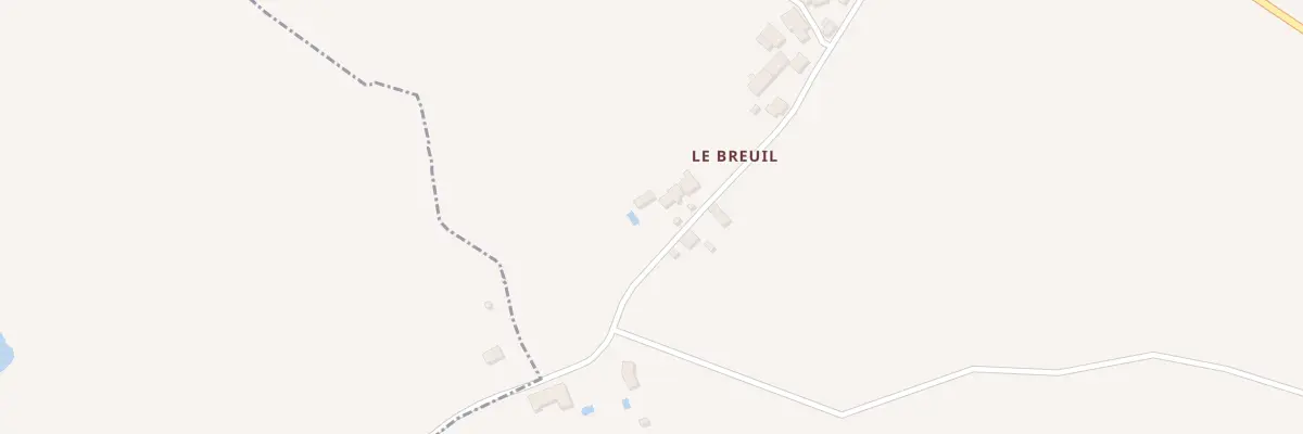 Plan du 12 Le Breuil à Bazaiges