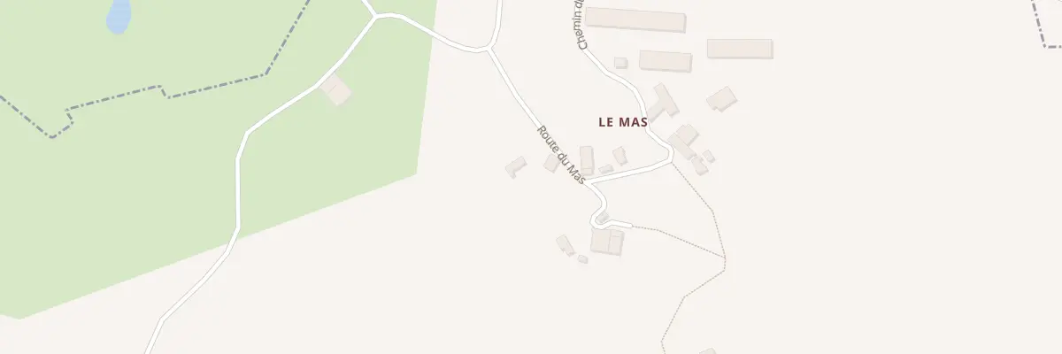 Plan du 5148A Le Mas à Estivaux