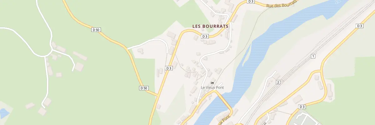 Plan du 13 Rue du Pont du Vert à Vigeois
