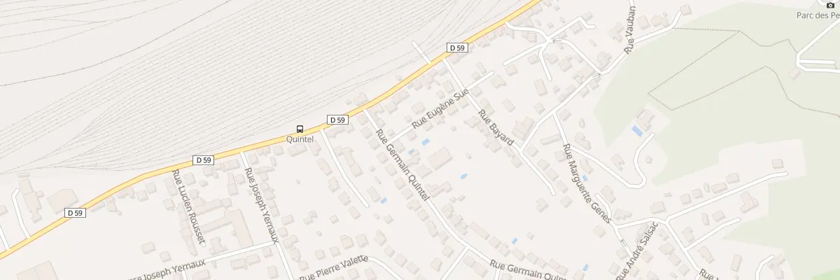 Plan du 4 Rue Eugene Sue à Brive-la-Gaillarde