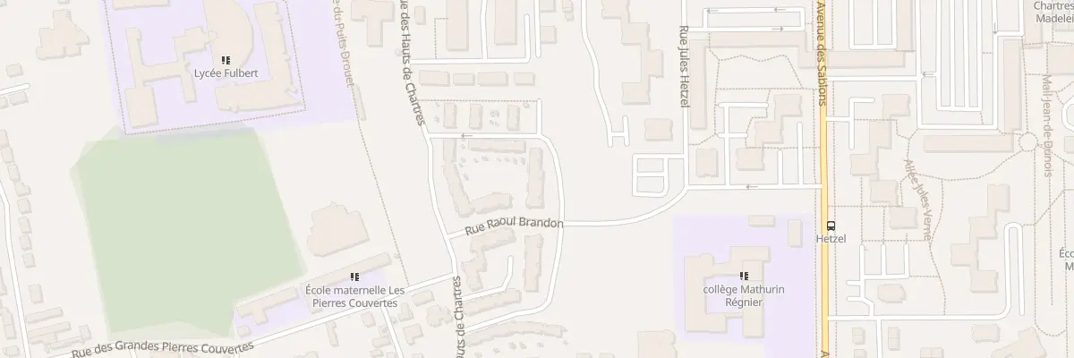 Plan du 27 Rue Raymond Isidore à Chartres