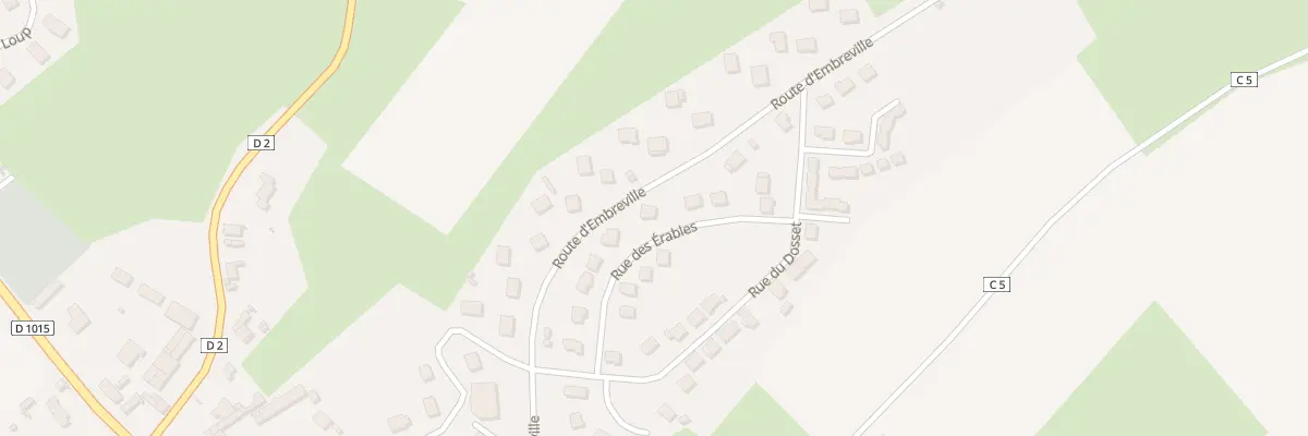 Plan du 11 Rue des Érables à Beauchamps