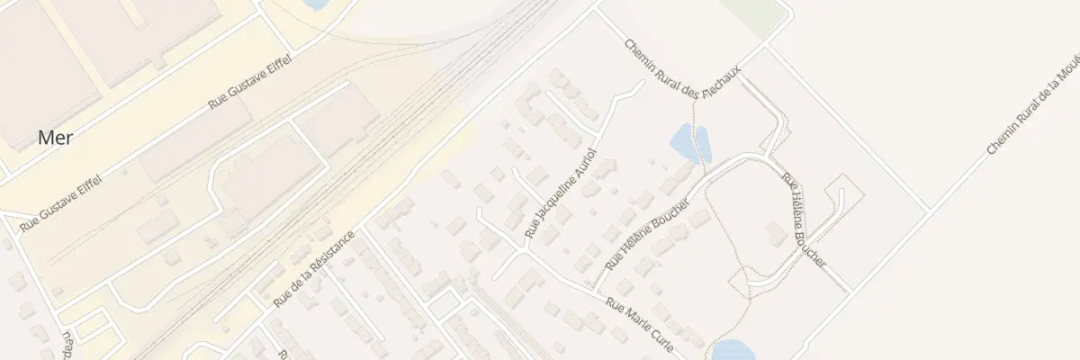 Plan du 17 Rue Jacqueline Auriol à Mer