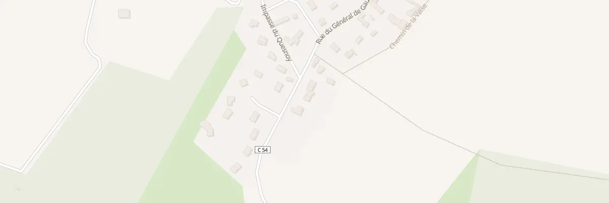 Plan du 55 Rue General de Gaulle à Suzay