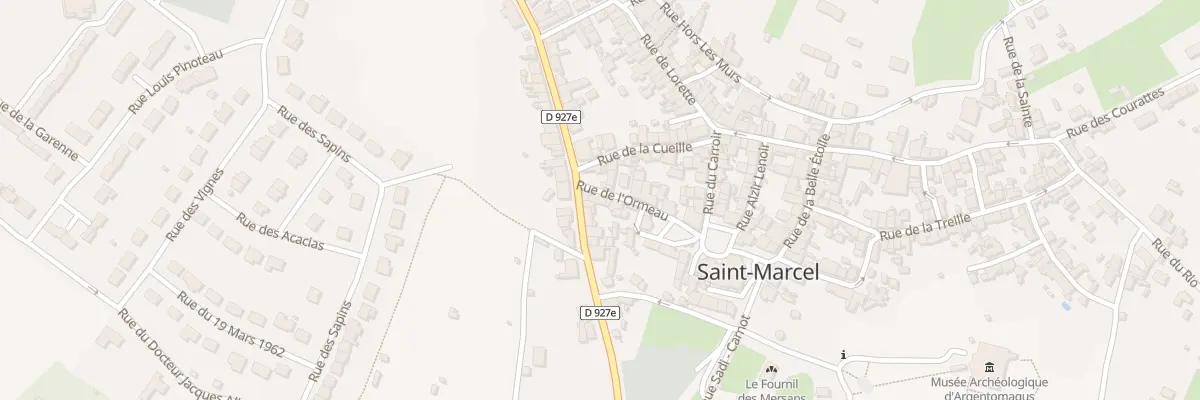 Plan du 15 Rue de l’Ormeau à Saint-Marcel