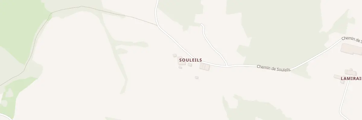 Plan du 13 Souleils à Esplas