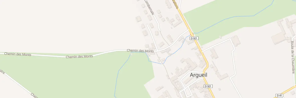 Plan du 5025 Le Bourg à Argueil