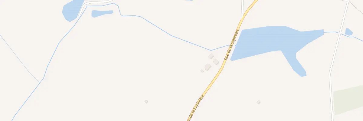 Plan du 520 Rue de la Sapinière à Chémery