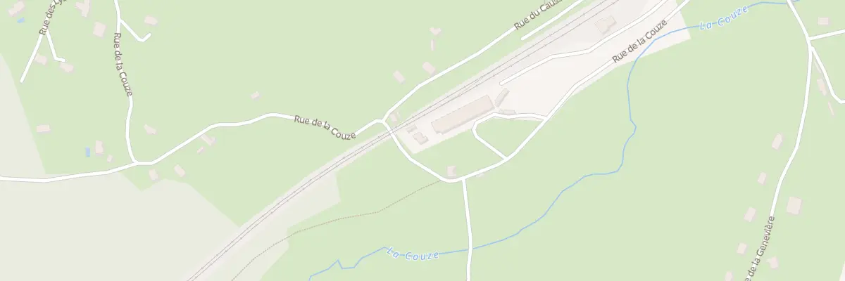 Plan du 583 Rue De La Couze à Noailles
