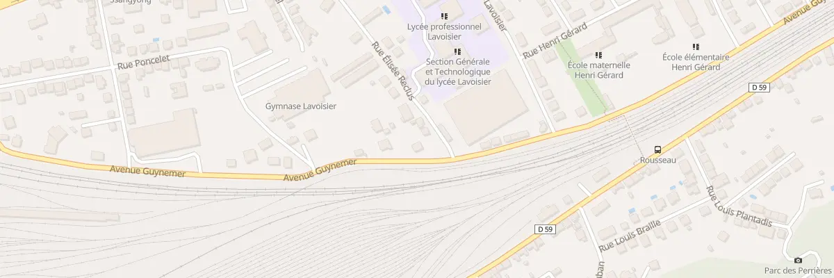 Plan du 48 Rue Elisee Reclus à Brive-la-Gaillarde