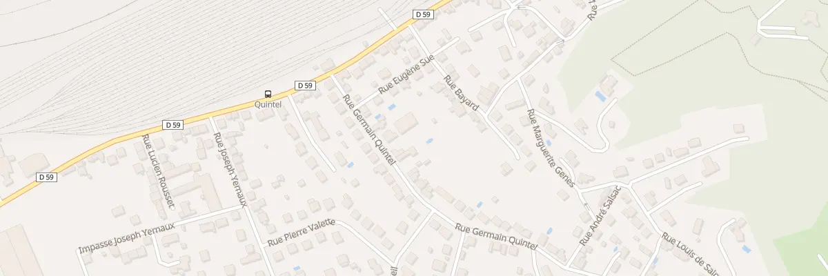 Plan du 17 Rue Germain Quintel à Brive-la-Gaillarde