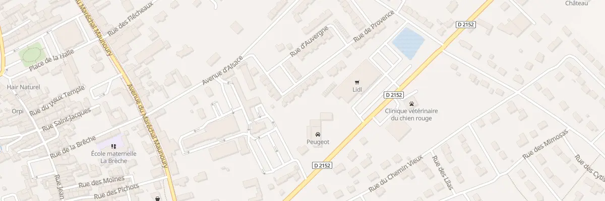Plan du 27 Rue de Provence à Mer