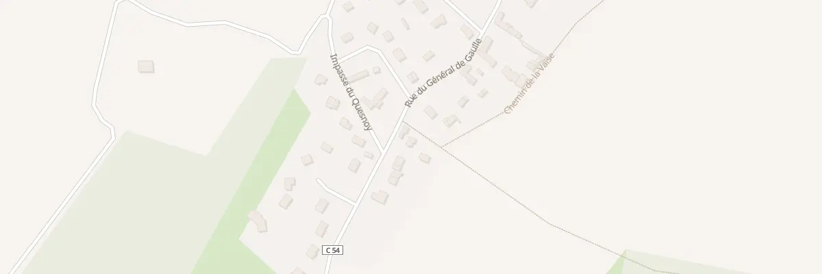 Plan du 51 Rue General de Gaulle à Suzay