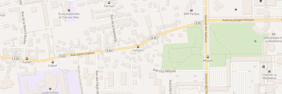 Plan du 10 Rue d’Etampes à Chartres