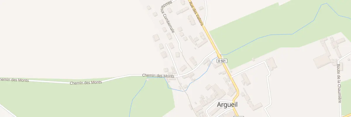 Plan du 8 Res Combemale à Argueil