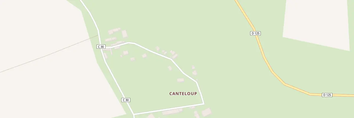 Plan du 40 Hameau de Canteloup à Harquency