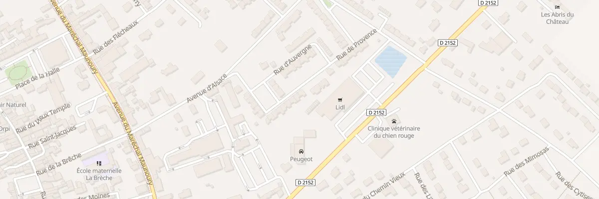 Plan du 19 Rue de Provence à Mer