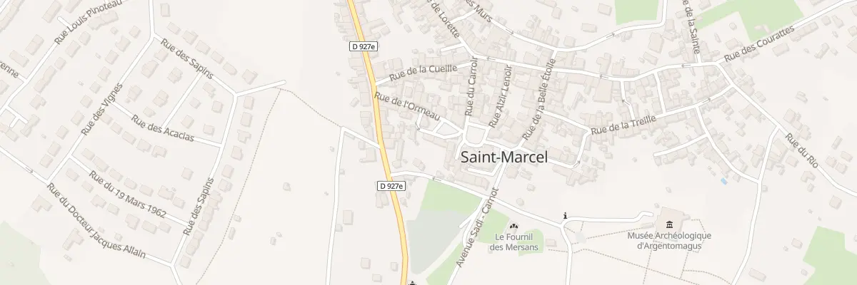 Plan du 3 Imp de l’Ormeau à Saint-Marcel