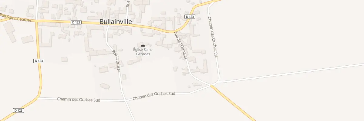 Plan du 3 Rue de l’Ormeau à Bullainville