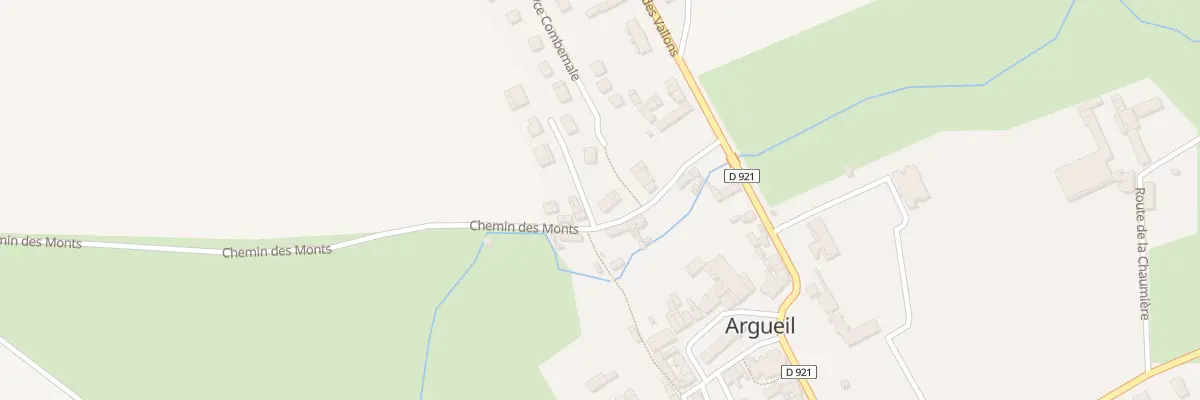 Plan du 4 Che des Monts à Argueil